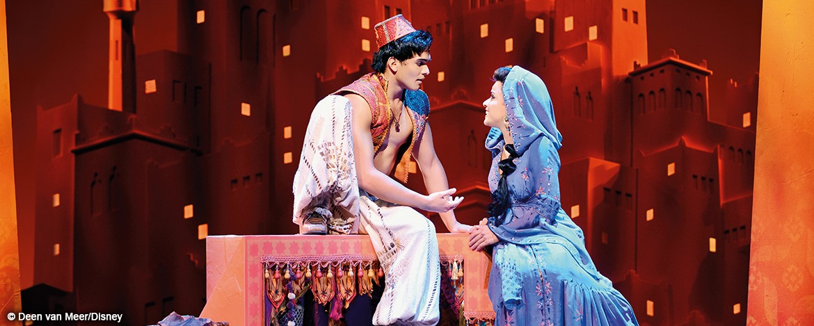 Musical Aladdin - Szenenmotiv Aladdin-Jasmin