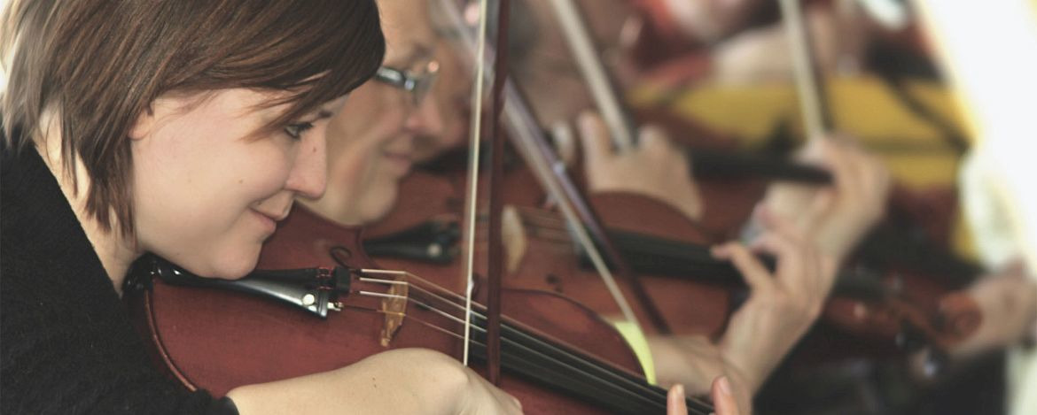 Orchesterprobe in der Jugendherberge Bad Münstereifel