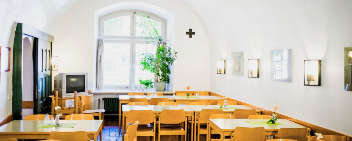 Speisesaal der Jugendherberge Ingolstadt