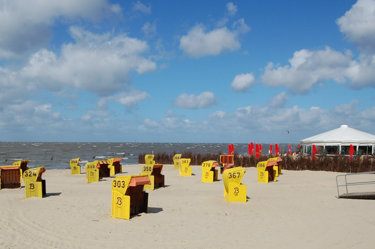 Strand von Cuxhaven-Duhnen