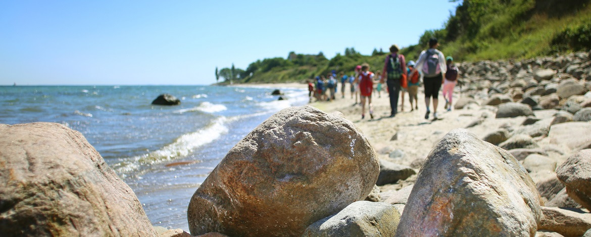 Strand unterhalb der Jugendherberge Dahme