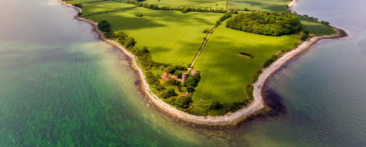 Insel Fehmarn von oben