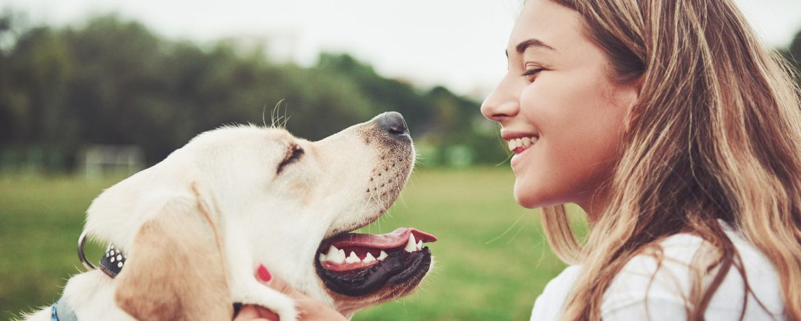 Hund und Kind in der Nordsee-Hunde-Jugendherberge Niebüll