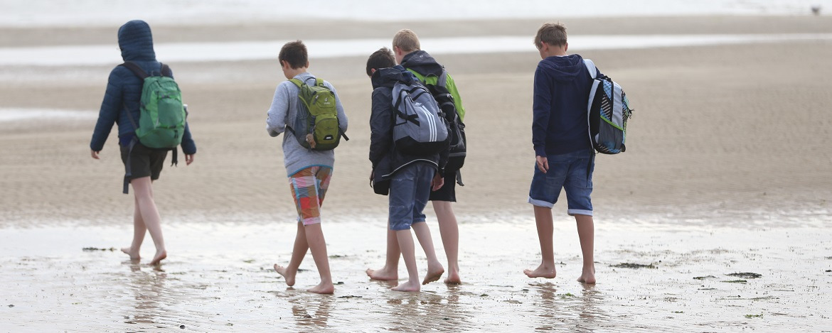 Klassenfahrt mit Wattwanderung in Büsum