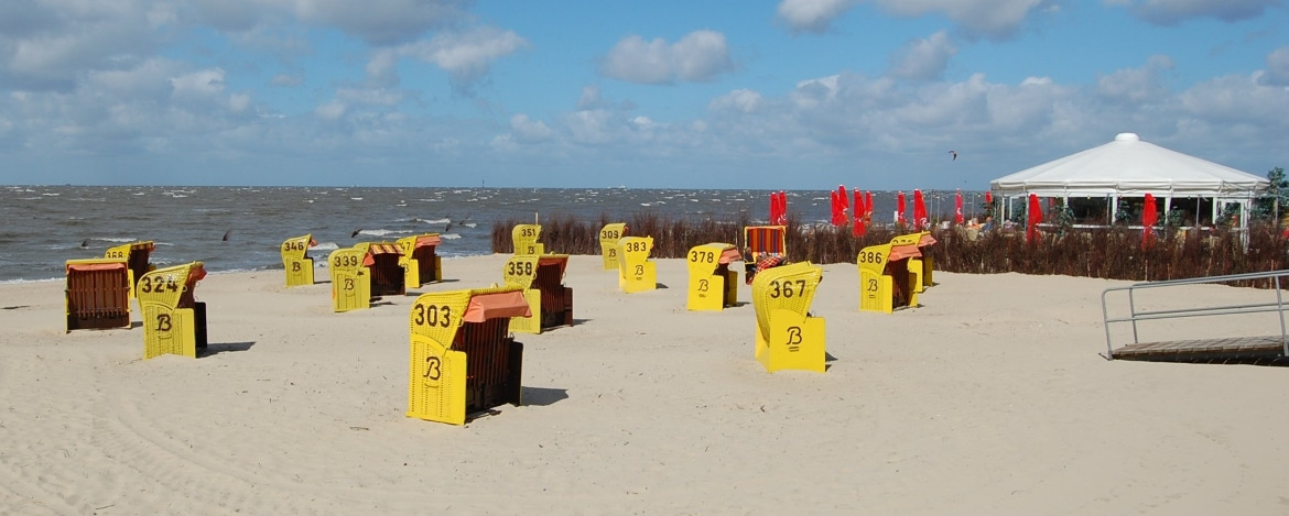 Nordseestrabd in Cuxhaven