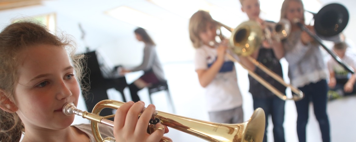 Musikproben in der Jugendherberge Heide