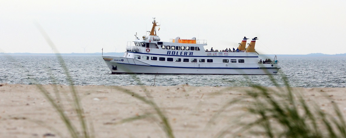 Schiff vor Sylt