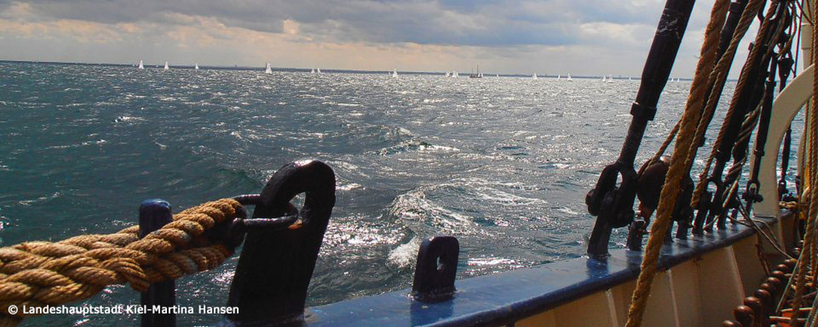 Segelimpressionen Kiel an der Ostsee