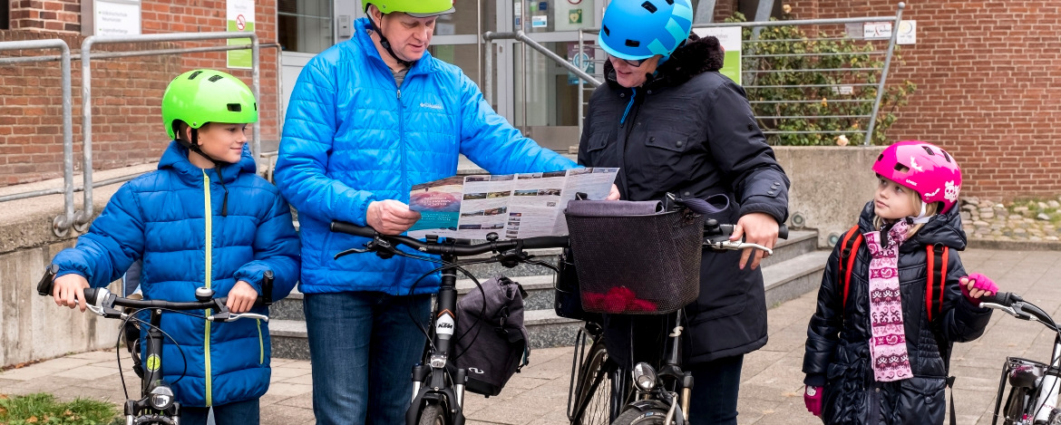 Fahrradfahren in Neumünster