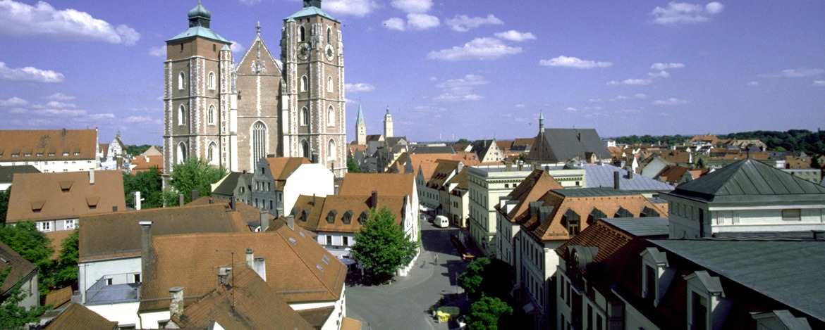 Stadtansicht - Münster von Ingolstadt