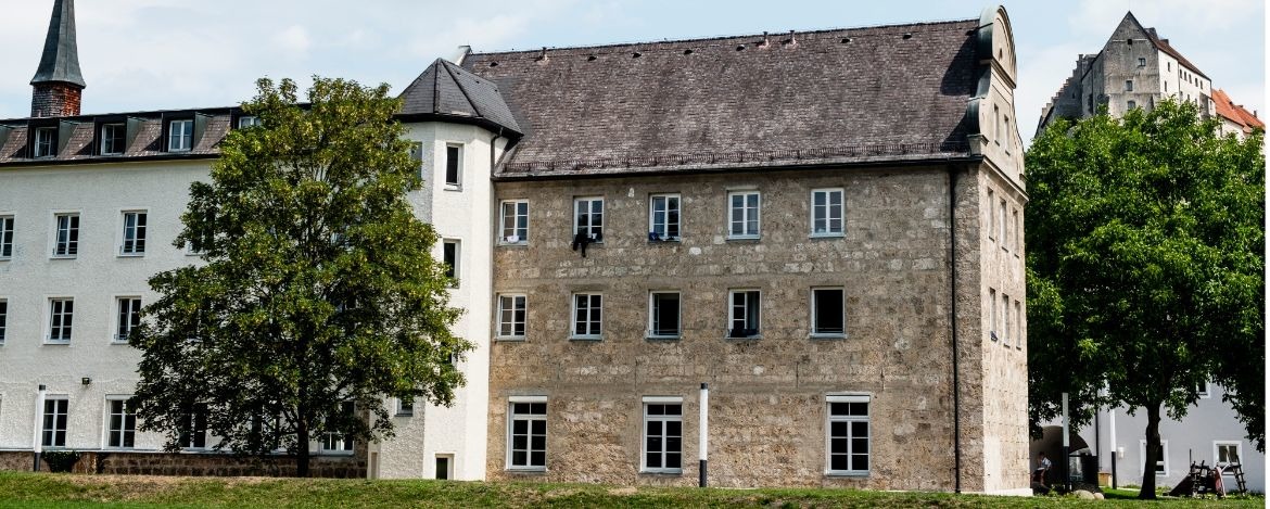 Historische Gebäude in Burghausen