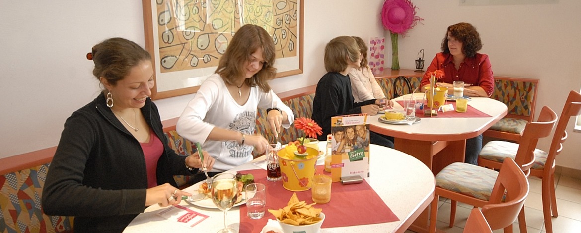 Bistro der Jugendherberge Burg Lichtenberg