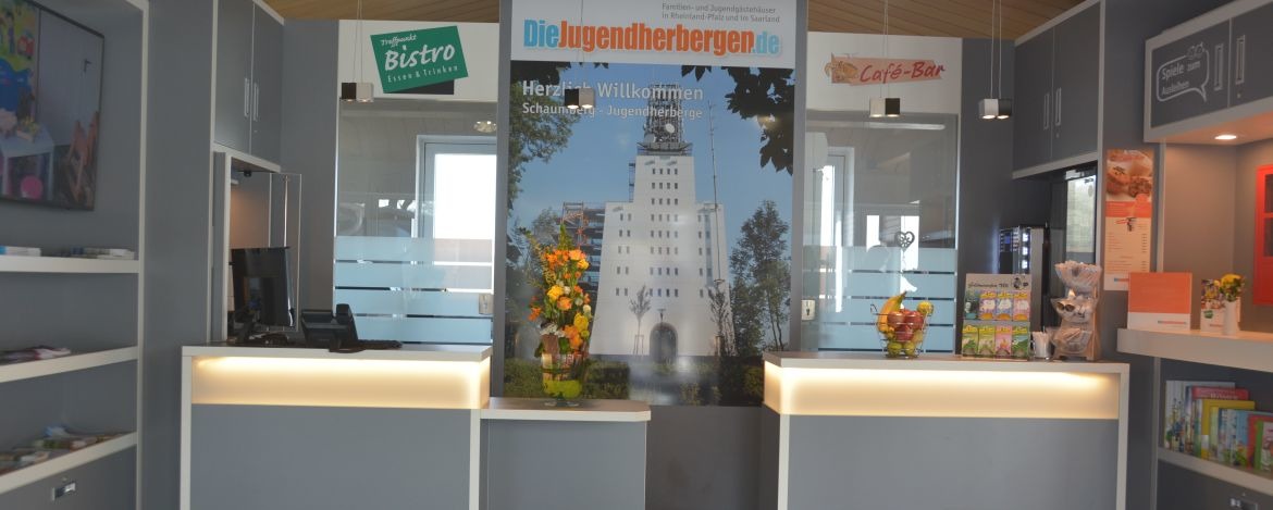 Rezeption der Jugendherberge Tholey