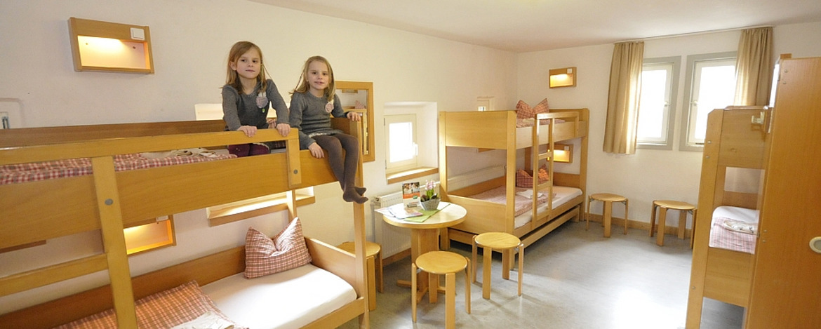 Zimmer der Jugendherberge Bacharach