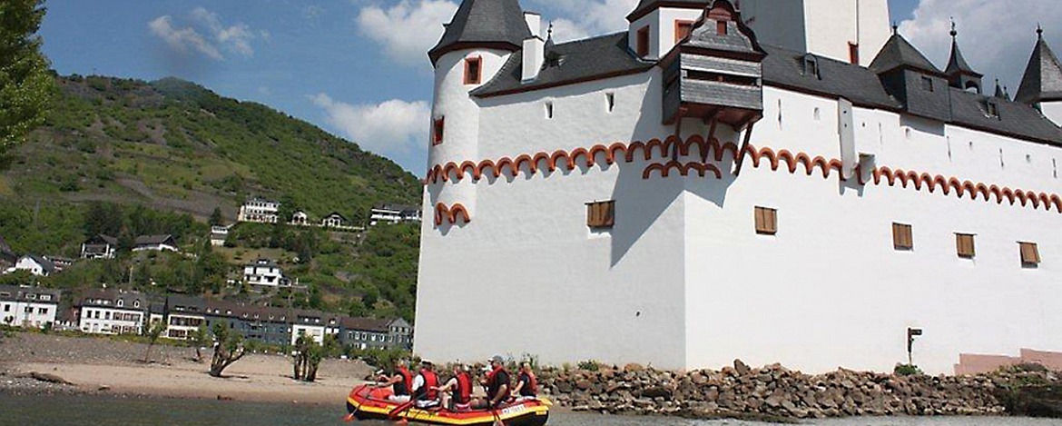 Raftingtour zur Zollburg Pfalzgrafenstein