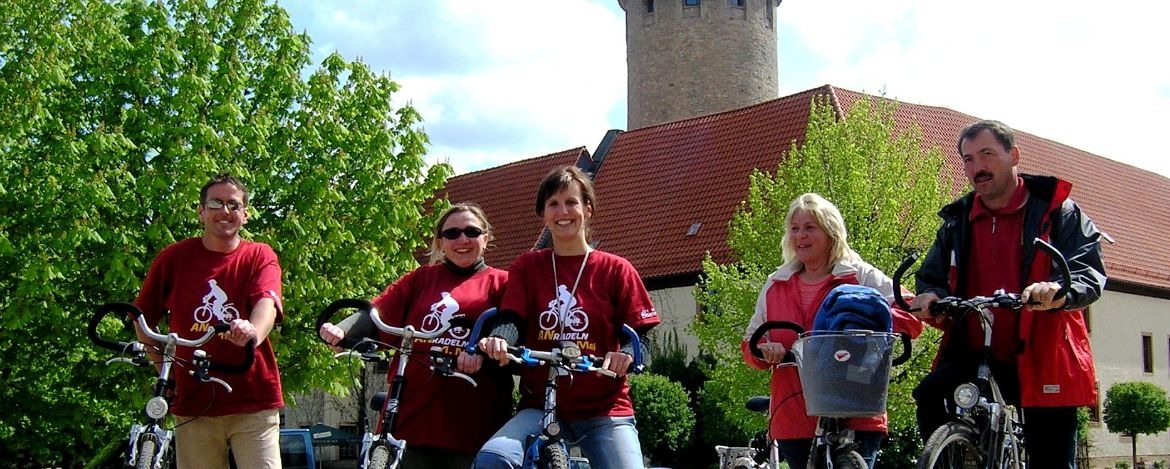 Radfahren rings um Kretzschau