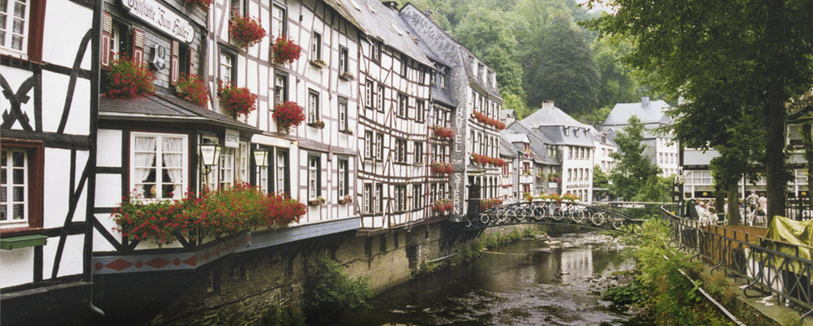 Historische Häuser in Monschau