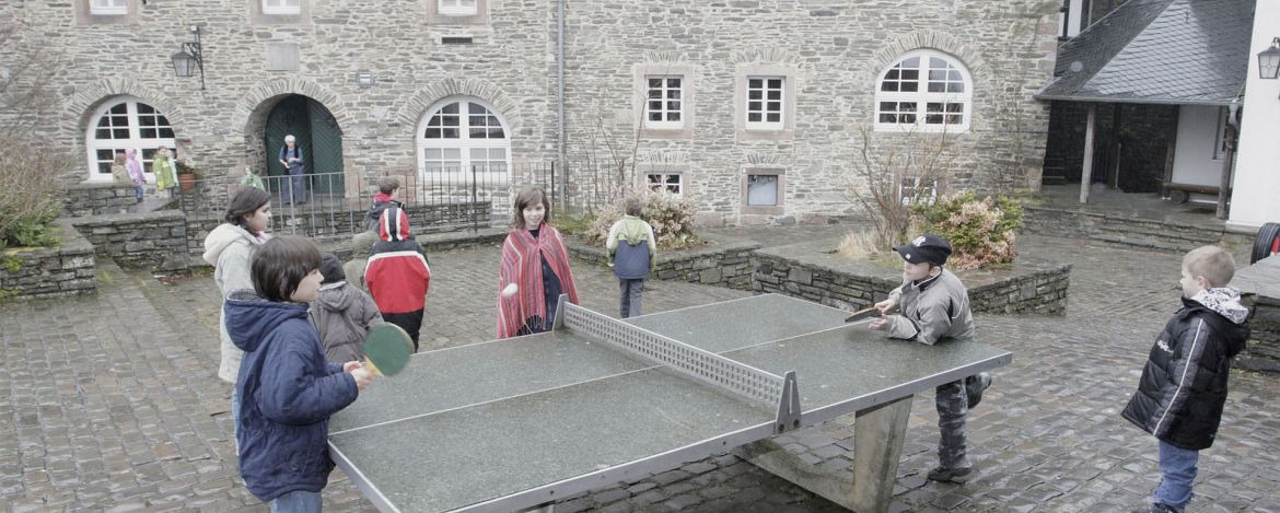 Mehrbettzimmer in der Jugendherberge Burg Monschau
