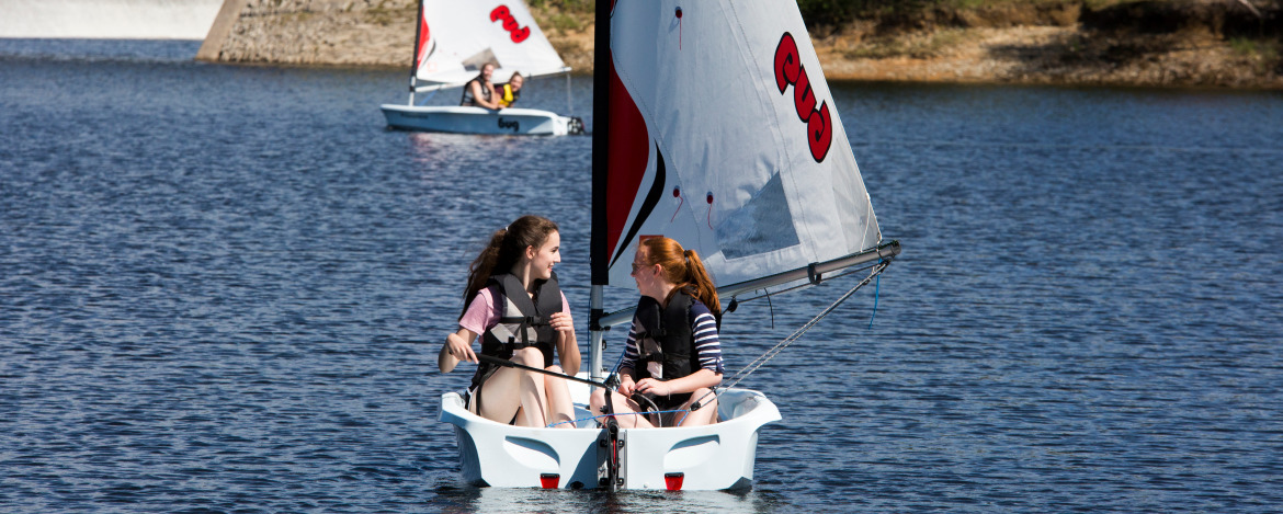 Wassersport-Angebot auf dem Rursee