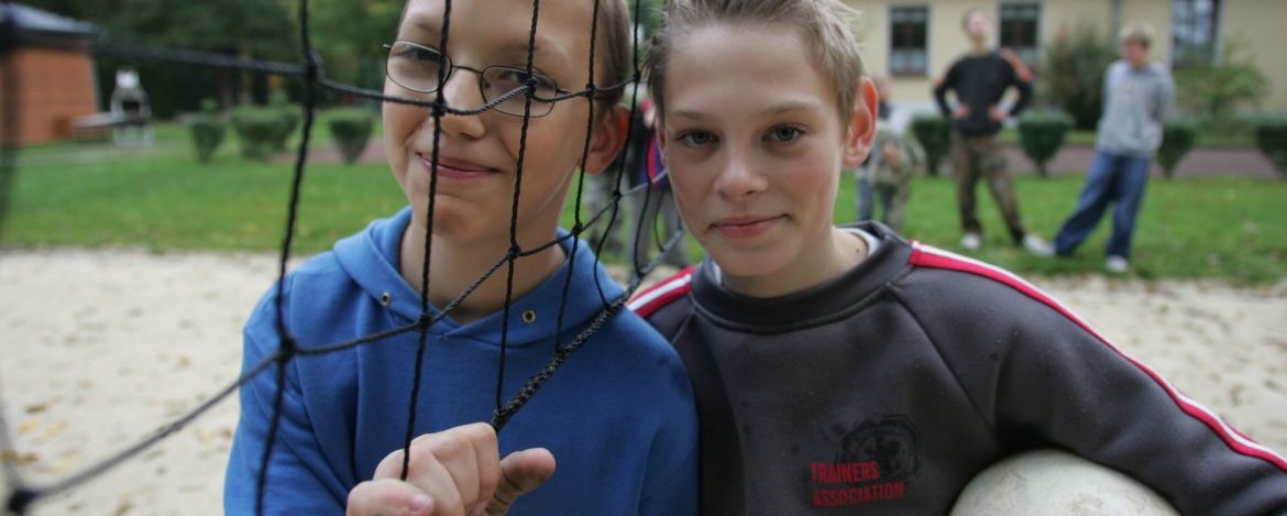 Volleyballspielen