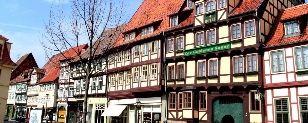 Mehr als 1300 Fachwerkhäuser gibt es in Quedlinburg