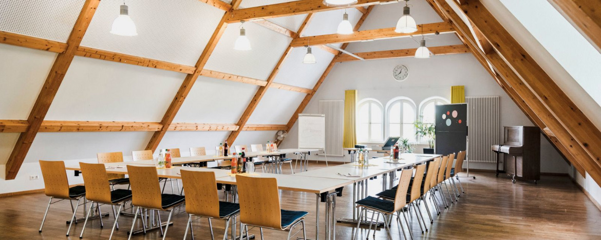 Tagungsraum in der Jugendherberge Wirsberg