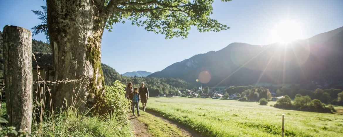 Wandern mit der Familie in Bayern