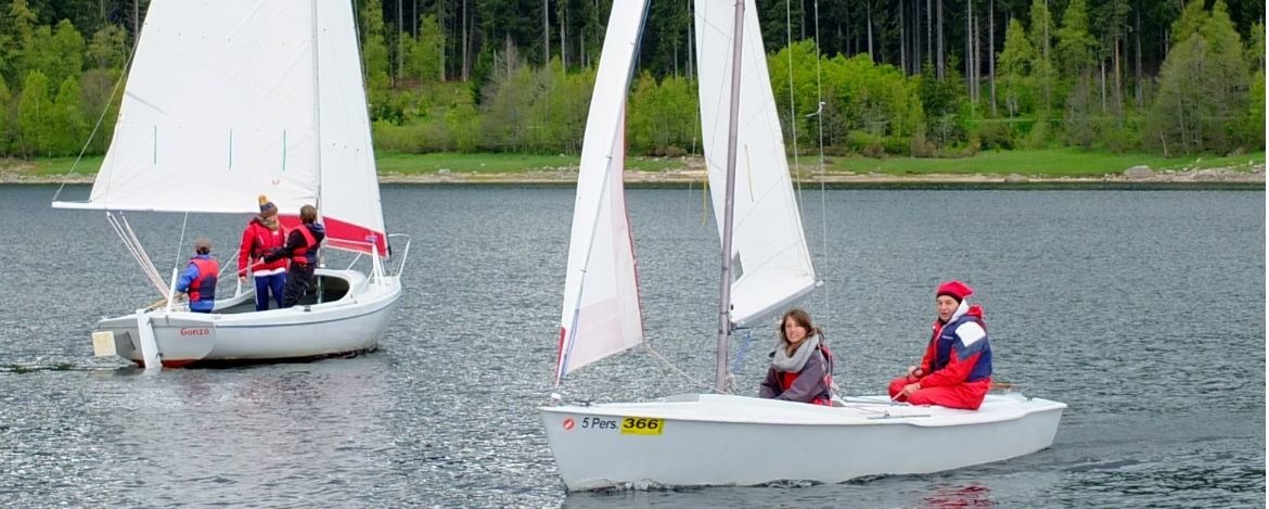 Segeln auf dem Schluchsee