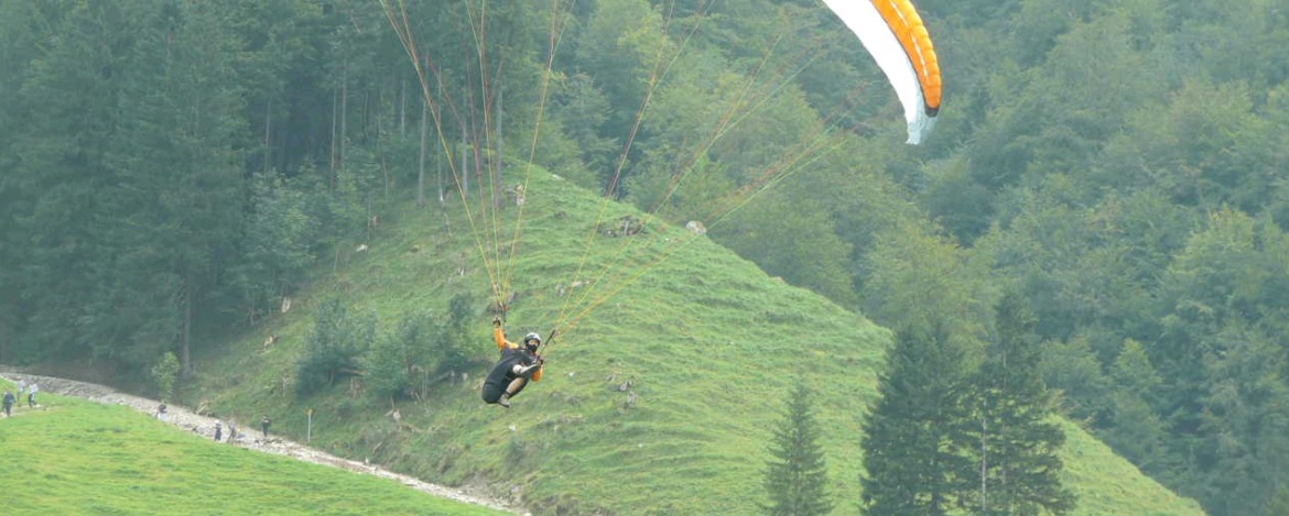 Gleitschirmfliegen