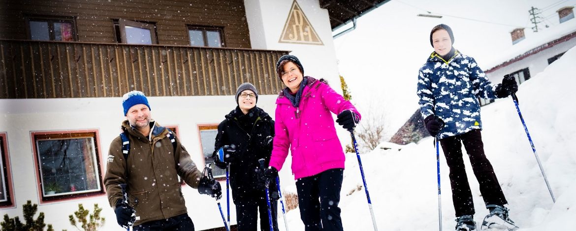 Winterliches Familienerlebnis im neuen Jahr 